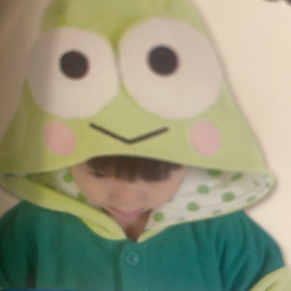 Sanrio Costumes Sanrio Frog Costume Kerokeroppi Kigurumi Character